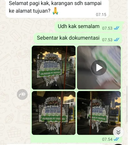 Pengiriman Papan Bunga Selamat Cilame Ngamprah