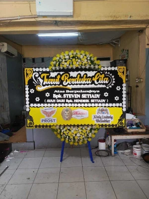 Papan Bunga di Cilame Ngamprah